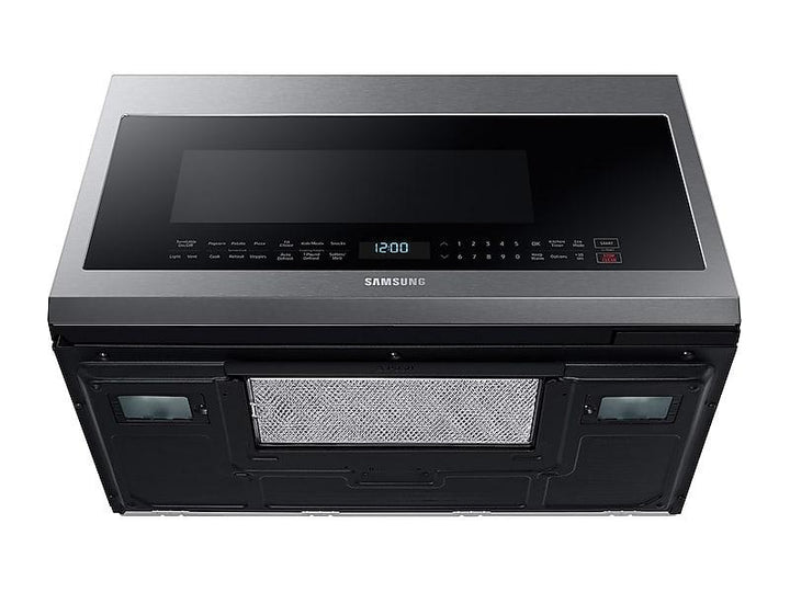 SAMSUNG ME21M706BAS 2.1 cu. ft. Over-the-Range Microwave with Sensor Cooking in Fingerprint Resistant Stainless Steel