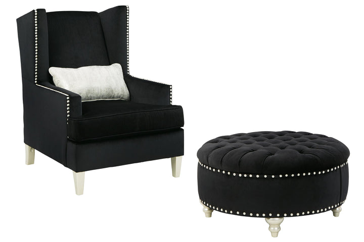 ASHLEY FURNITURE PKG010929 Chair and Ottoman