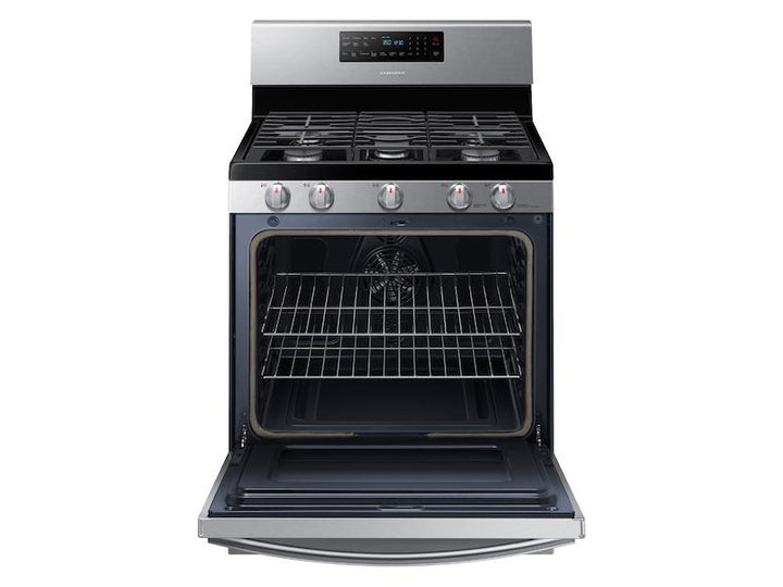 SAMSUNG NX58R5601SS 5.8 cu. ft. Freestanding Gas Range with Convection in Stainless Steel