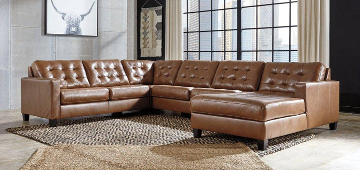 ASHLEY FURNITURE 11102S2 Baskove 4-piece Sectional With Chaise