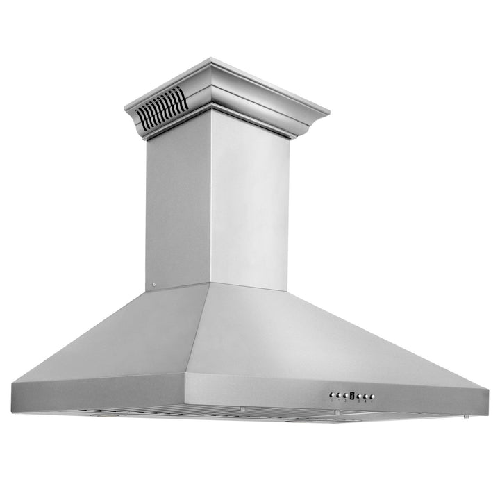 ZLINE KITCHEN AND BATH KL3CRNBT30 ZLINE Wall Mount Range Hood In Stainless Steel With Built-In CrownSound R Bluetooth Speakers Size: 30 inch