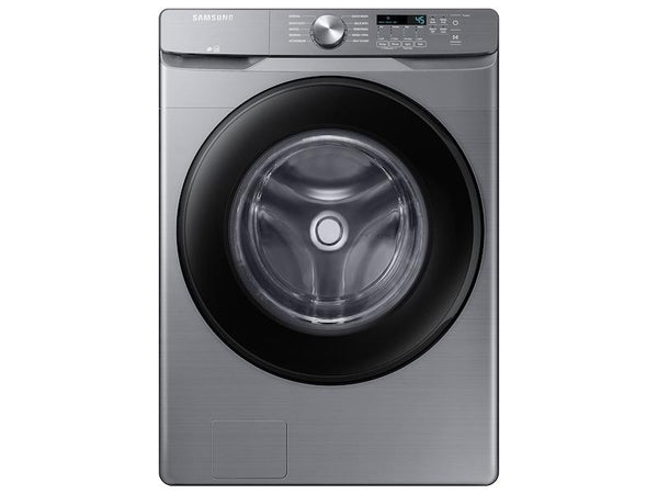 SAMSUNG WF45T6000AP 4.5 cu. ft. Front Load Washer with Vibration Reduction Technology+ in Platinum