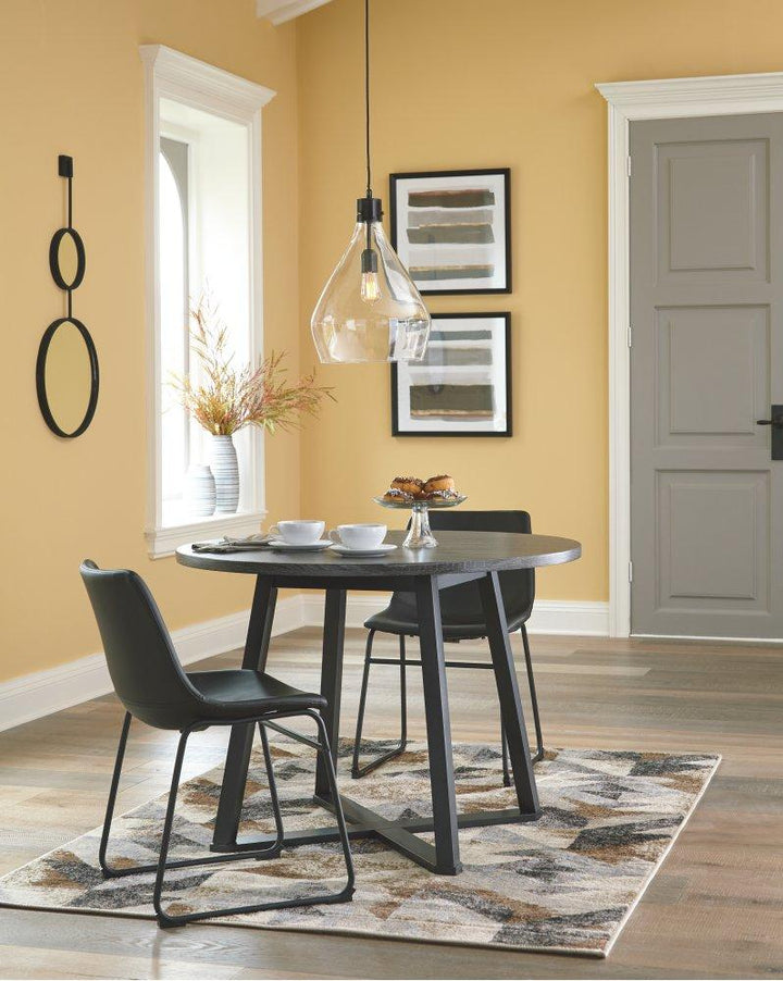 ASHLEY FURNITURE PKG008923 Dining Table and 2 Chairs