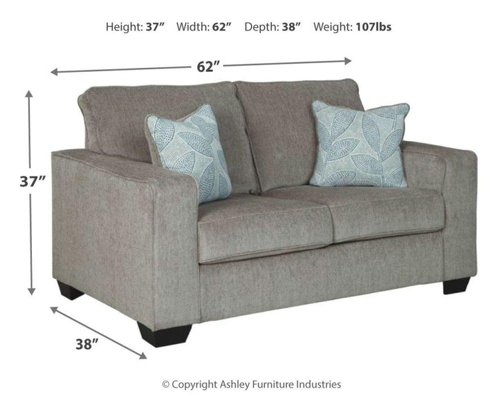 ASHLEY FURNITURE 8721435 Altari Loveseat