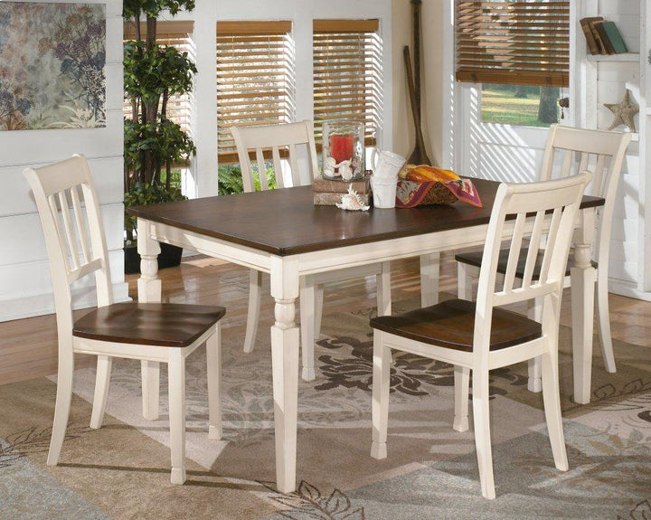 ASHLEY FURNITURE PKG002051 Dining Table and 4 Chairs