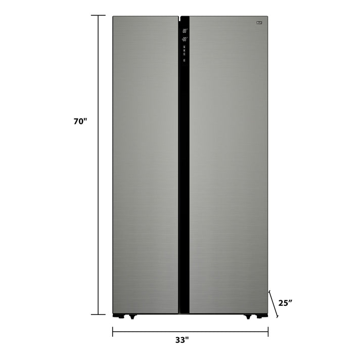 AVANTI FFS157L3S 15.6 cu. ft. Apartment Size Refrigerator