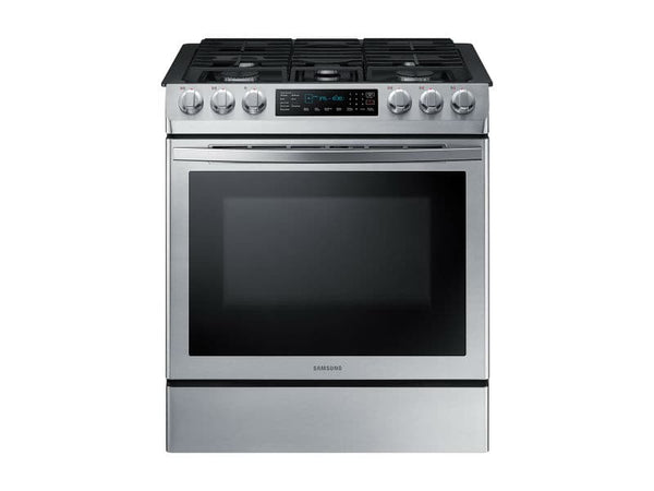 SAMSUNG NX58R9421SS 5.8 cu. ft. Slide-in Gas Range with Convection in Stainless Steel