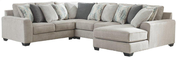 ASHLEY FURNITURE 39504S10 Ardsley 4-piece Sectional With Chaise