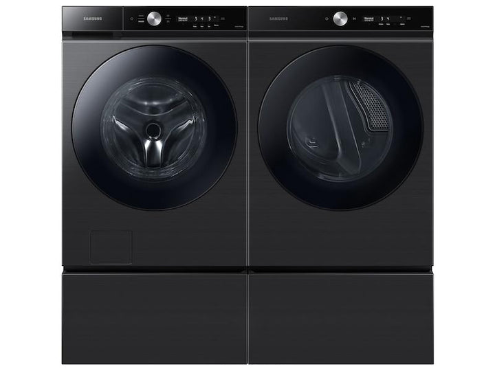 SAMSUNG WF53BB8700AVUS Bespoke 5.3 cu. ft. Ultra Capacity Front Load Washer with Super Speed Wash and AI Smart Dial in Brushed Black