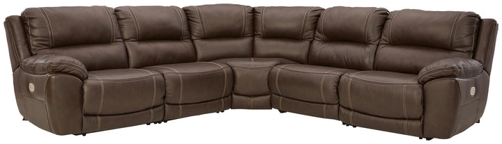 ASHLEY FURNITURE U71604S1 Dunleith 5-piece Power Reclining Sectional