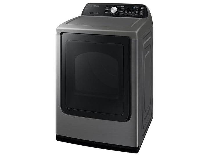 SAMSUNG DVE45T3400P 7.4 cu. ft. Electric Dryer with Sensor Dry in Platinum