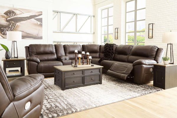 ASHLEY FURNITURE PKG011055 6-piece Sectional With Recliner