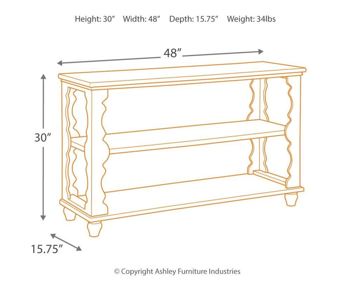 ASHLEY FURNITURE A4000107 Alwyndale Sofa/console Table