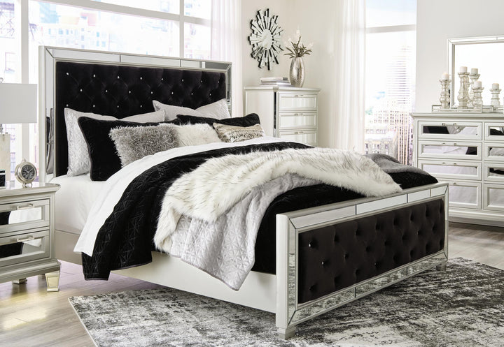 ASHLEY FURNITURE B758B9 Lindenfield California King Upholstered Bed