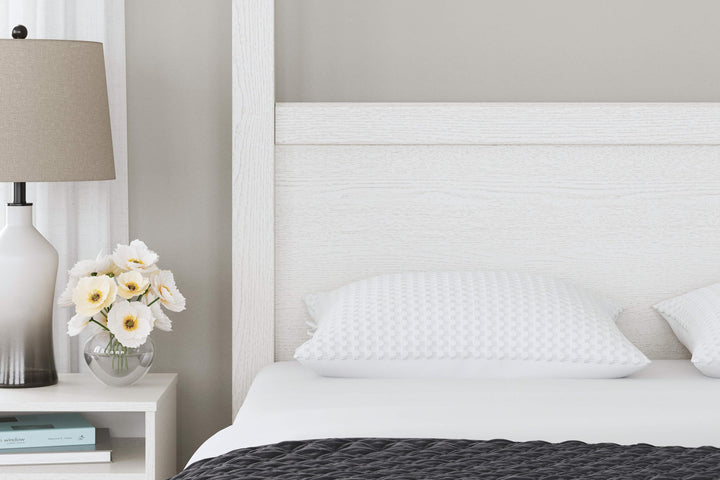 ASHLEY FURNITURE EB1024B8 Aprilyn Queen Canopy Bed