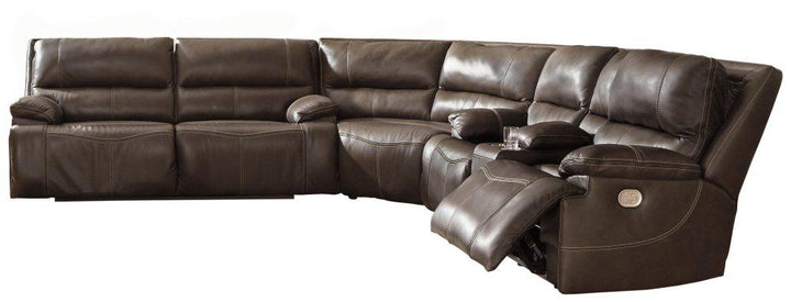 ASHLEY FURNITURE U43701S1 Ricmen 3-piece Power Reclining Sectional