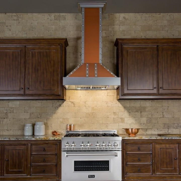 ZLINE KITCHEN AND BATH 655CSSSS36 ZLINE Designer Series Wall Mount Range Hood Size: 36 inch