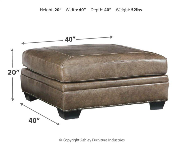 ASHLEY FURNITURE 5870308 Roleson Oversized Accent Ottoman