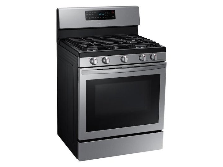 SAMSUNG NX58R5601SS 5.8 cu. ft. Freestanding Gas Range with Convection in Stainless Steel
