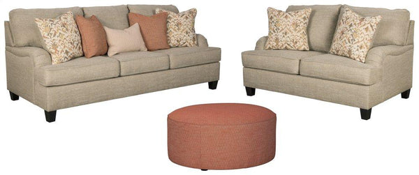 ASHLEY FURNITURE PKG001094 Sofa, Loveseat and Ottoman