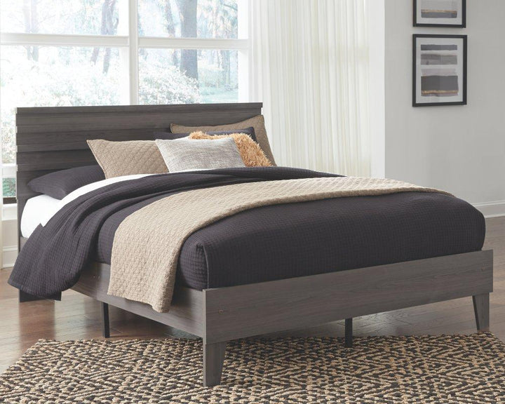 ASHLEY FURNITURE PKG008889 Full Platform Bed With Dresser, Chest and Nightstand