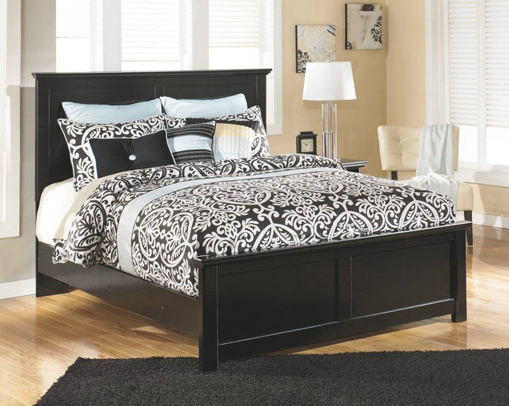 ASHLEY FURNITURE PKG002705 Queen Panel Bed With Mirrored Dresser and 2 Nightstands