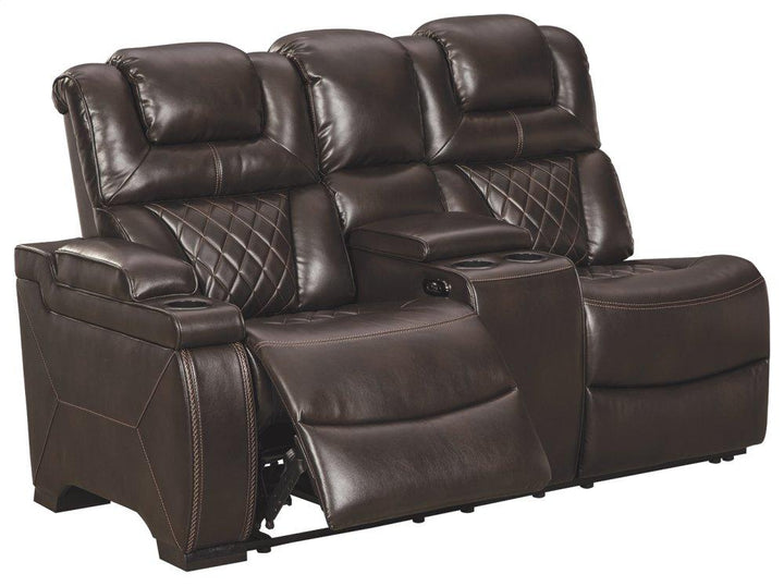 ASHLEY FURNITURE 7540737 Warnerton Left-arm Facing Power Reclining Loveseat With Console