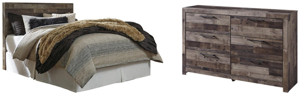 ASHLEY FURNITURE PKG003260 Queen/full Panel Headboard With Dresser