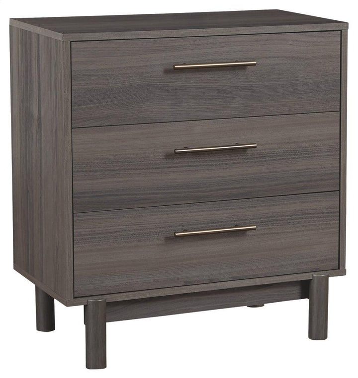 ASHLEY FURNITURE PKG008860 Queen Platform Bed With Dresser and Chest