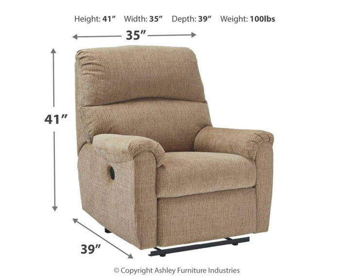ASHLEY FURNITURE 7590906 Mcteer Power Recliner