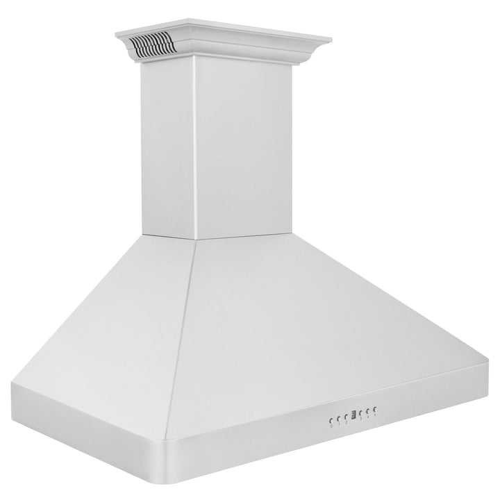 ZLINE KITCHEN AND BATH KF2CRNBT30 ZLINE 30" Wall Mount Range Hood in Stainless Steel with Built-in CrownSound R Bluetooth Speakers Size: 30 Inch