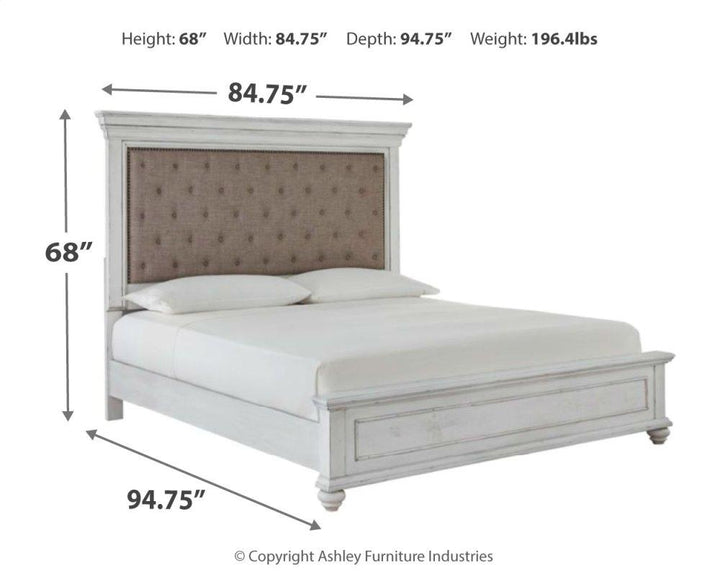 ASHLEY FURNITURE B777B13 Kanwyn California King Panel Bed