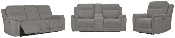 ASHLEY FURNITURE PKG002336 Sofa, Loveseat and Recliner