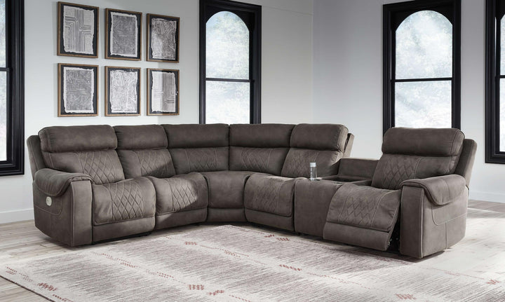 ASHLEY FURNITURE 23703S5 Hoopster 6-piece Power Reclining Sectional