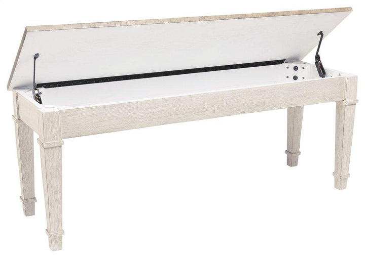 ASHLEY FURNITURE PKG008915 Dining Table and 4 Chairs and Bench