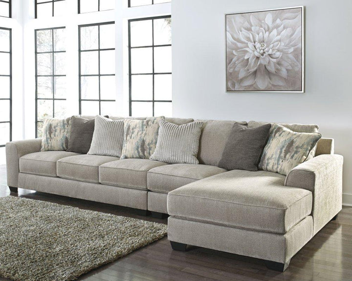 ASHLEY FURNITURE 39504S6 Ardsley 3-piece Sectional With Chaise