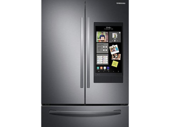 SAMSUNG RF28T5F01SG 28 cu. ft. 3-Door French Door Refrigerator with Family Hub TM in Black Stainless Steel