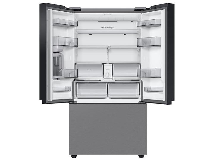 SAMSUNG RF24BB6200QLAA Bespoke 3-Door French Door Refrigerator 24 cu. ft. with AutoFill Water Pitcher in Stainless Steel