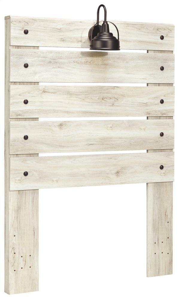 ASHLEY FURNITURE PKG002952 Twin Panel Headboard With Mirrored Dresser and 2 Nightstands