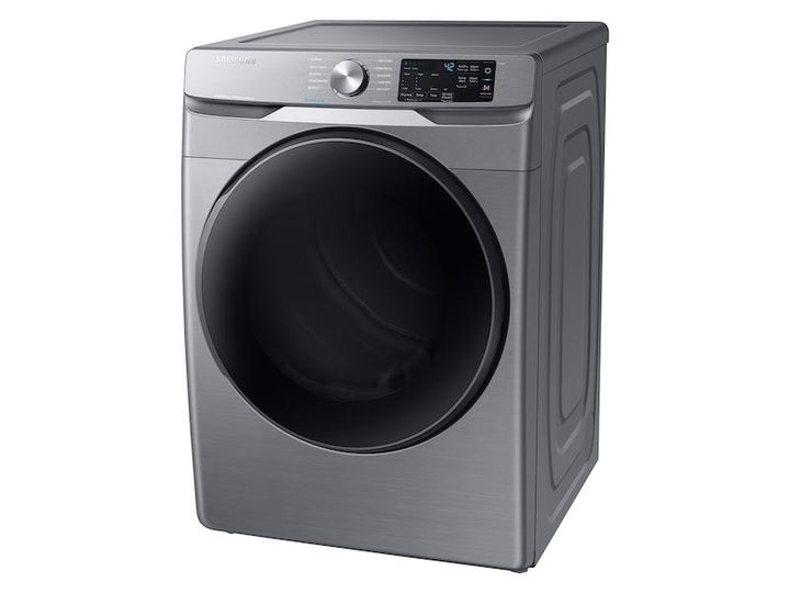 SAMSUNG DVG45R6100P 7.5 cu. ft. Gas Dryer with Steam Sanitize+ in Platinum