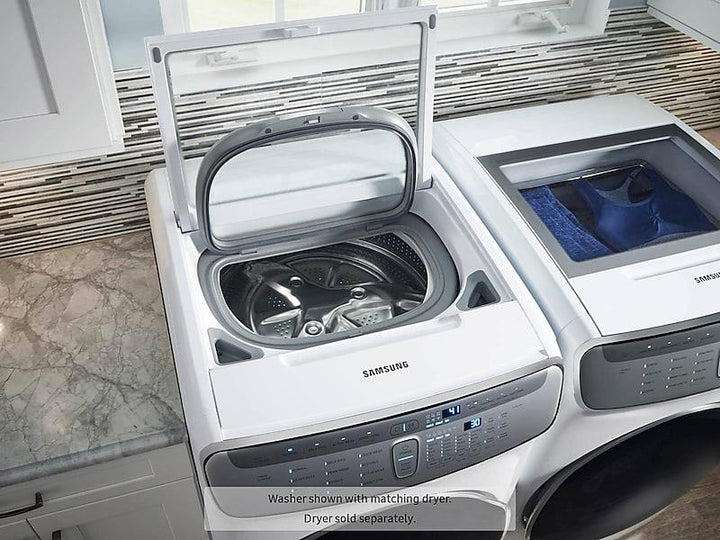SAMSUNG WV60M9900AW 6.0 cu ft. Smart Washer with Flexwash in White
