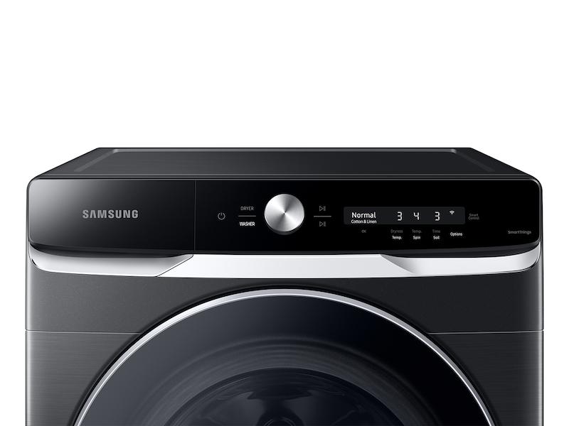 SAMSUNG WF50A8800AV 5.0 cu. ft. Extra-Large Capacity Smart Dial Front Load Washer with OptiWash TM in Brushed Black