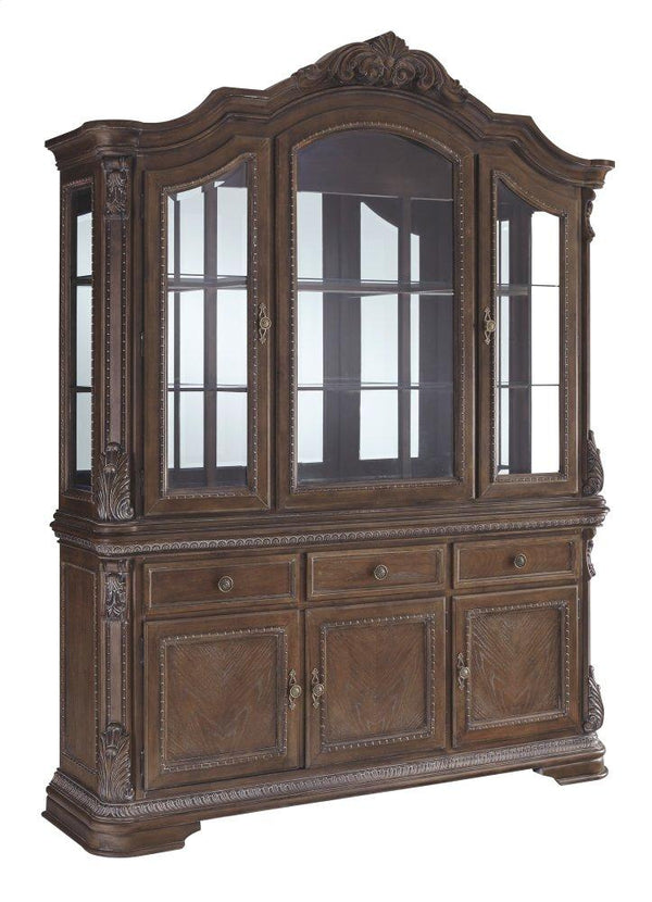 ASHLEY FURNITURE D803D5 Charmond Dining Buffet and China