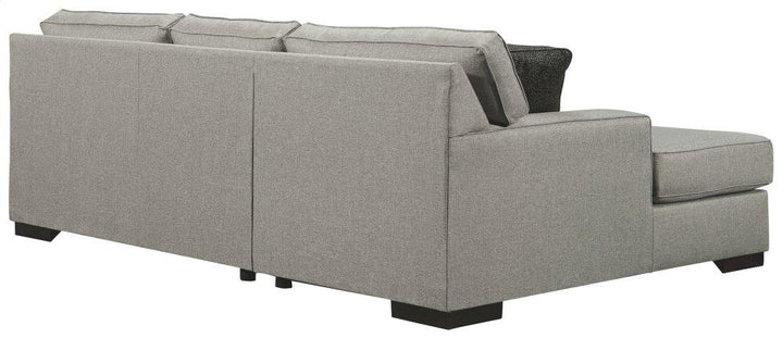 ASHLEY FURNITURE 41902S1 Marsing Nuvella 2-piece Sectional With Chaise
