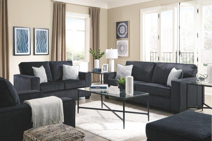 ASHLEY FURNITURE PKG001803 Sofa, Loveseat, Chair and Ottoman