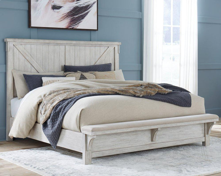 ASHLEY FURNITURE B740B11 Brashland California King Panel Bed