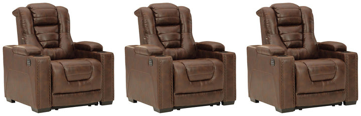 ASHLEY FURNITURE PKG010453 3-piece Home Theater Seating