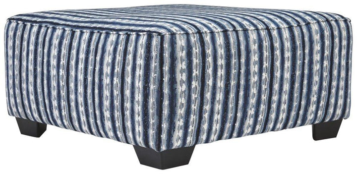 ASHLEY FURNITURE 1450408 Kiessel Nuvella Oversized Accent Ottoman