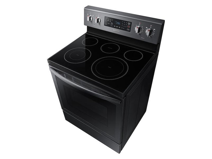 SAMSUNG NE59T7511SG 5.9 cu. ft. Freestanding Electric Range with Air Fry and Convection in Black Stainless Steel