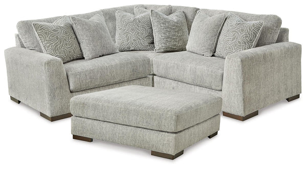 ASHLEY FURNITURE PKG013001 3-piece Sectional With Ottoman